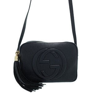 Gucci SOHO Fringe Leather Disco Bag Shoulder